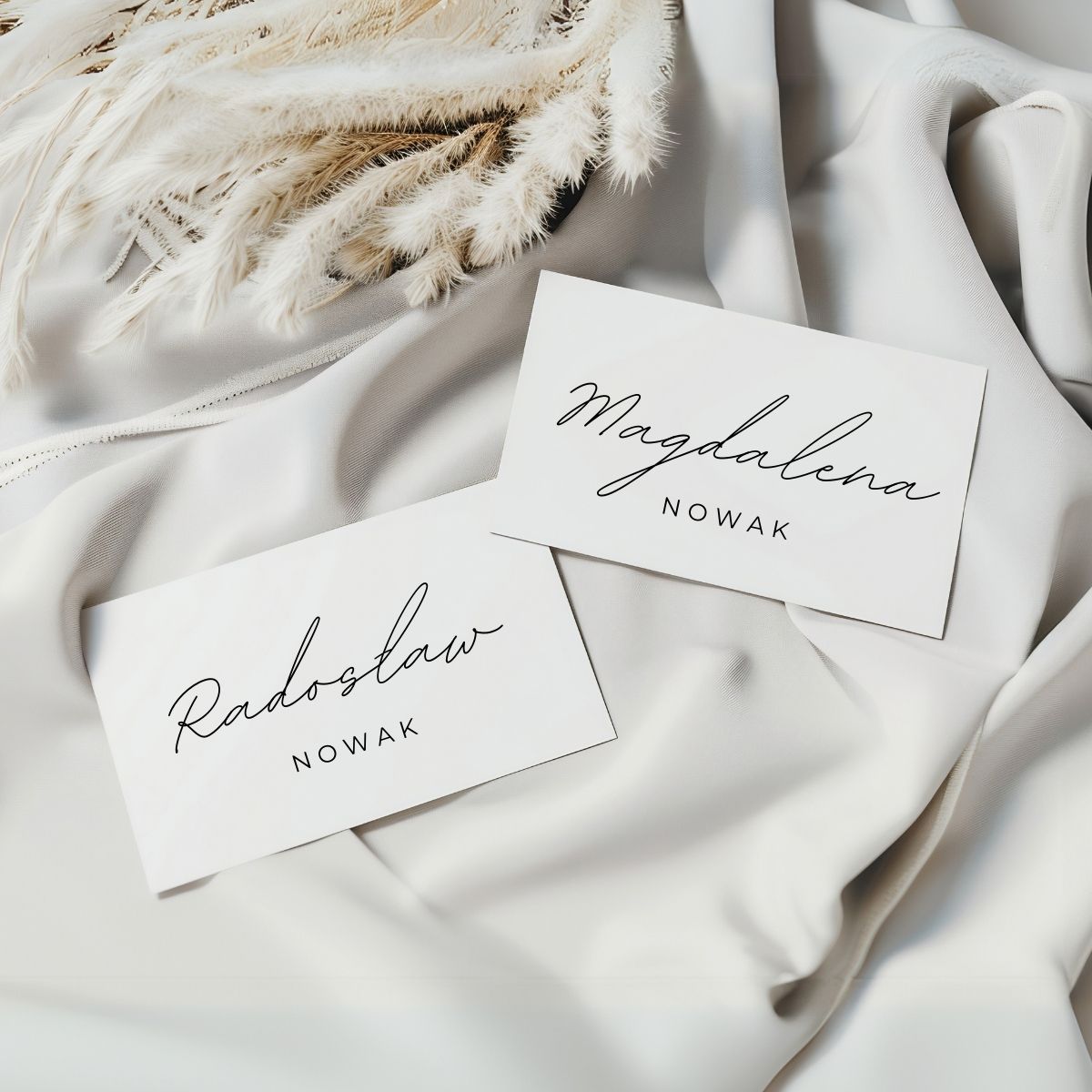 Winietka ślubna – szablon Canva do edycji